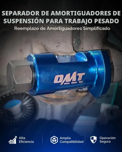 Vista 2 de Herramienta de esparcidor de puntales Orion Motor Tech, herramienta de esparcidor de suspensión universal con enchufe de transmisión de 3/8