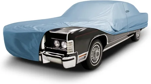 Vista 51 de iCarCover Funda de automóvil a medida para Lincoln Capri (1952-1957), impermeable, para todo tipo de clima, lluvia, nieve, protección solar UV Rayas