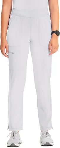 Vista 14 de Cherokee Infinity - Pantalón médico para mujer, tiro medio, pierna cónica Negro