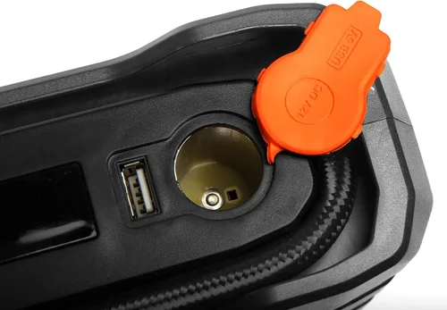 Vista 6 de WEN Compresor de aire portátil para inflador de neumáticos, 12 V, 90 PSI con estuche de transporte (AA2225)