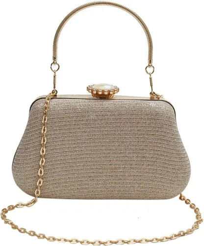 Vista 13 de Bolso de mano con diamantes de imitación para mujer Bolso cruzado convertible de noche y fiesta Citas de graduación de boda