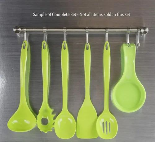 Vista 4 de Reston Lloyd - Espátula giratoria para sartenes antiadherentes, resistente al calor, sin BPA, con mango ergonómico, 11 pulgadas, juego de 6