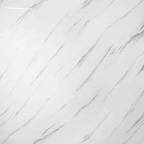 Vista 2 de VViViD Rollo de película de vinilo arquitectónico con textura natural de mármol blanco de Carrara inclinada (rollo de 16 pulgadas x 6.5 pies)
