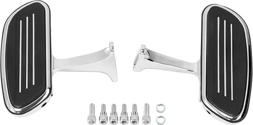 Vista 13 de TCT-MOTORPARTS Alforjas delanteras para el conductor y pedales de piso para Harley Touring Road King Road Glide Street Glide Electra Glide 1986-2025
