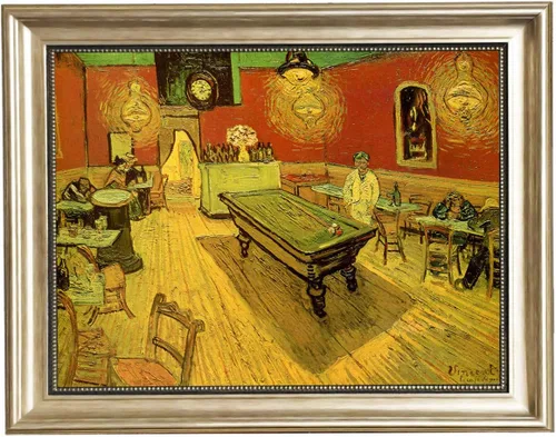 Vista 80 de ELITEAART- La noche estrellada por Vincent Van Gogh, pintura al óleo, reproducción de pintura al óleo, impresión en lienzo giclée, tamaño marcado