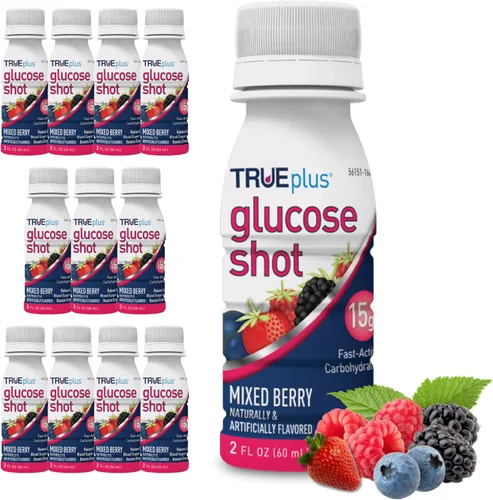 Vista 11 de TRUEplus® Glucose Shots 6 botellas - Bayas mixtas