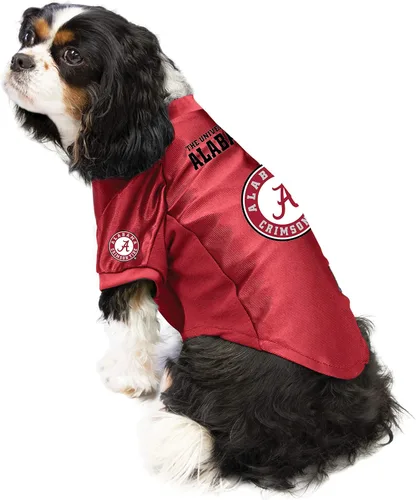Vista 2 de Littlearth Camiseta elástica para mascotas de la NCAA de Alabama Crimson Tide, color del equipo, talla XS