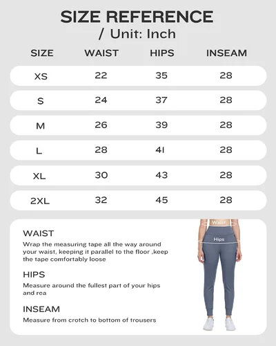 Vista 6 de WHOUARE Pantalones deportivos para mujer, leggings deportivos de entrenamiento con bolsillos, cintura alta, pantalones de yoga para gimnasio, correr