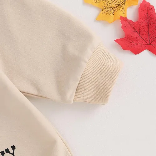 Vista 128 de Adobabirl Traje de Halloween para bebé, sudadera de fantasma, calabaza, mameluco, suéter de gran tamaño, lindo para otoño e invierno