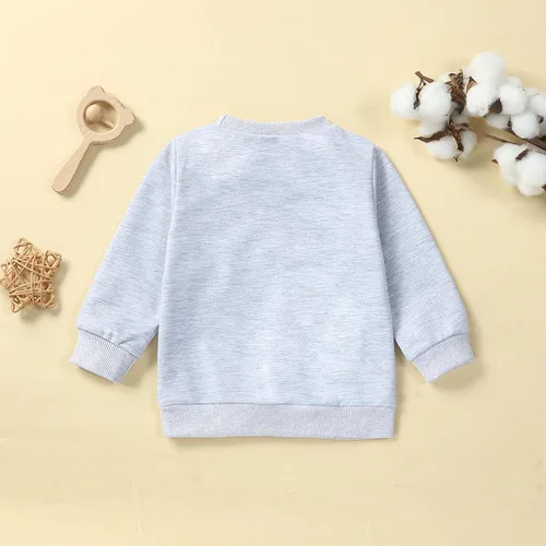 Vista 19 de YINGISFITM Sudadera de manga larga con cuello redondo para bebé, niña, niño, Navidad, suéter de manga larga, ropa de otoño