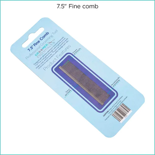 Vista 5 de Groomer Essentials Peine fino de 7.5 pulgadas