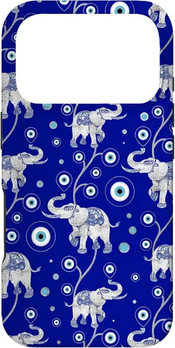 Vista 30 de Funda con dije de elefante de mala suerte para iPhone 17