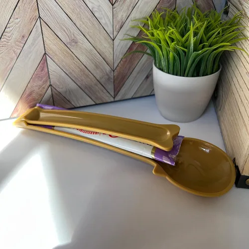 Vista 5 de Dispensador de golosinas para gatos, exprimidor de golosinas húmedas para puré y galletas, verde