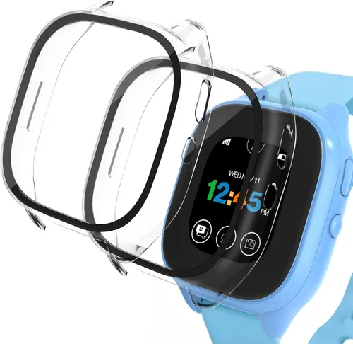 Vista 20 de Kuaguozhe Paquete de 2 fundas compatibles con Gizmo Watch 2, protector de pantalla para niños (paquete de 2), funda protectora general