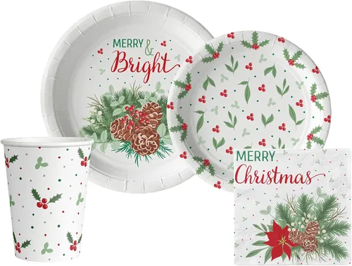 Vista 13 de Bachelorette "Same Prick Forever" Vajilla Pack: Juego de platos de papel, servilletas y tazas desechables para 20