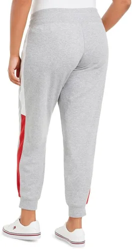 Vista 2 de Tommy Hilfiger Pantalón deportivo Varsity Panel para mujer de talla grande