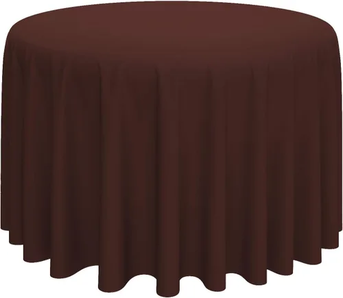 Vista 42 de Lann's Linens - Mantel redondo premium de 70 pulgadas para bodas/banquetes/restaurantes - Mantel de tela de poliéster - Azul bebé