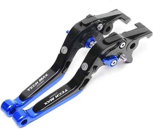 Vista 5 de QQLADY Z Handle Clutch Brake Lever for Yamaha XMAX300 125TechMax X-MAX 300 125 2020-2022 X (Color : Black Glod)