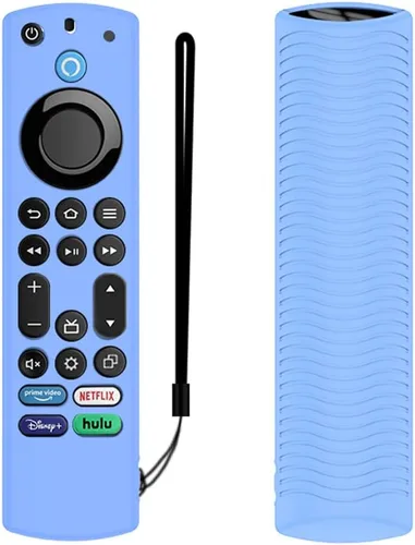 Vista 15 de Funda para control remoto por voz compatible con Insignia Firetv Omni Negro
