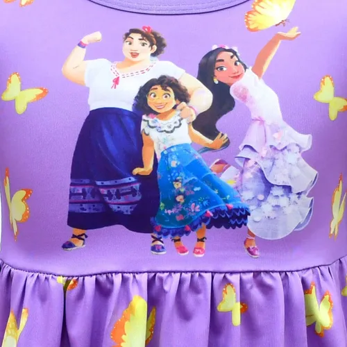 Vista 2 de AOVCLKID Disfraz de princesa para niñas disfraz de Halloween vestidos de paty elegantes