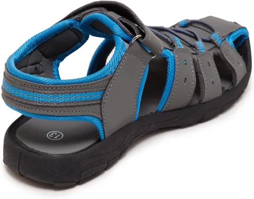 Vista 2 de Skysole Zapatos de agua para niños, resistentes sandalias anfibias con correa trasera para playa, senderismo y deportes al aire libre