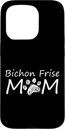 Vista 14 de iPhone 16 Bichon Frise Mom Owner Breed Dog Mommy Puppy Mother Mama Case