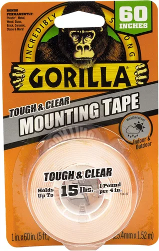 Vista 2 de Cinta de montaje transparente Gorilla Tough, Transparente, 6065001-8