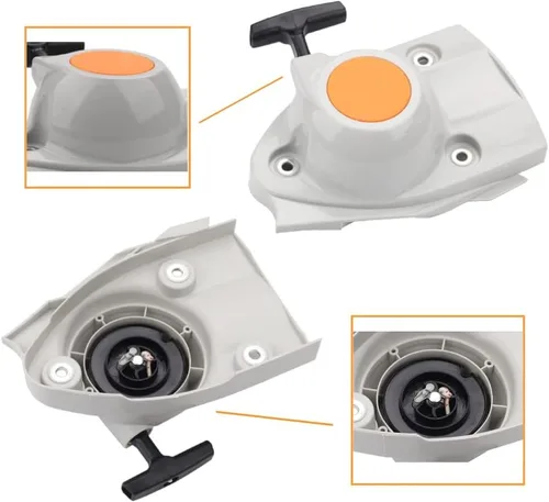 Vista 4 de Savior TS420 Arrancador de retroceso para motosierra Sthil TS410 TS420 sierras de corte de hormigón reemplazar 4238-190-0300 Sthil TS420 Conjunto