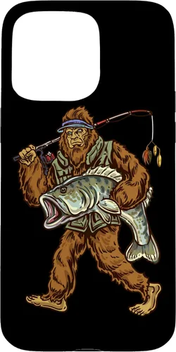 Vista 31 de Largemouth Bass Fishing Bigfoot Fisherman Case for iPhone 17