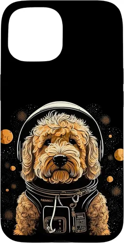 Vista 6 de Outer Space - Carcasa para iPhone 17, diseño de astronauta de la galaxia
