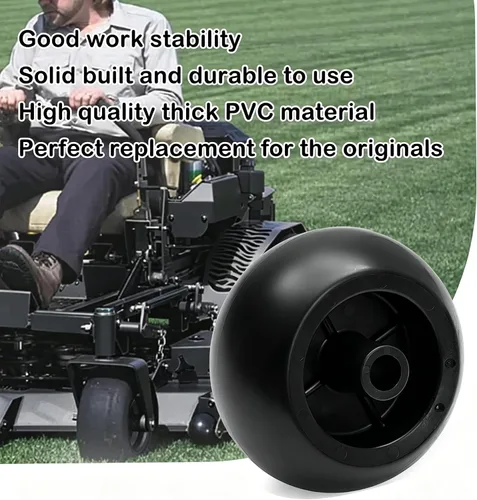 Vista 6 de Kit de ruedas antidescascarillado para cortacésped compatible con Bad Boy 022-5234-98 Exmark 103-4051 103-7263 y muchos con diámetro de eje de 5/8