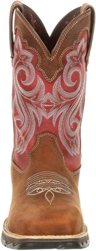 Vista 5 de Durango Lady Rebel Work - Botas de trabajo impermeables con punta compuesta para mujer