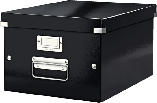 Vista 25 de Leitz Caja de almacenamiento A5, gama Click and Store 60430001 - Pequeña caja organizadora negra A4 Negro