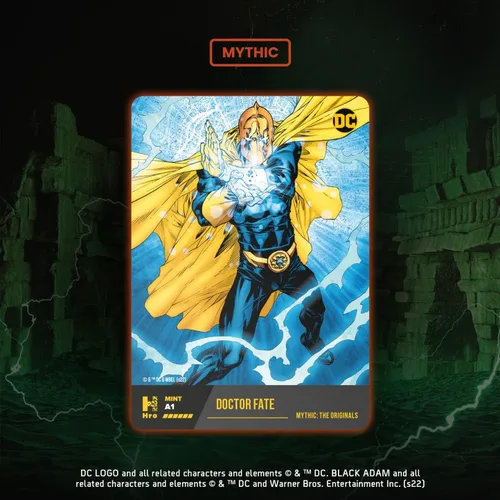 Vista 6 de HRO DC Comics Unlock The Multiverse Capítulo 2: caja de inicio premium, paquete de 8 tarjetas coleccionables NFT híbridas, paquete de 58 tarjetas