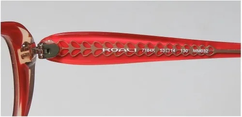 Vista 7 de Koali 7184k para damasmujeres diseñador de borde completo forma cadera oftálmica moda accesorio lentesmarco de gafas
