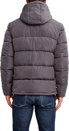 Vista 6 de Nautica Chaqueta tipo parka con capucha para hombre, resistente al agua y al viento