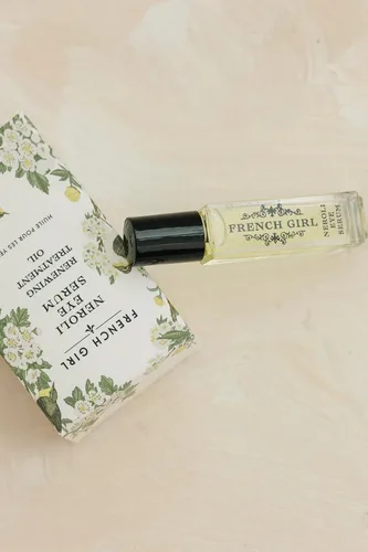 Vista 3 de French Girl Neroli Eye Serum - Aceite de tratamiento renovador para debajo de los ojos y líneas finas, desinflador debajo de los ojos, ingredientes