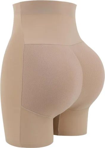 Vista 6 de JOYSHAPER Bragas moldeadoras con relleno para mujer, elevadora de glúteos, ropa interior moldeadora, control de abdomen, cintura alta, almohadillas