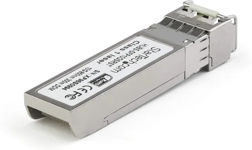 Vista 2 de StarTech Módulo SFP+ compatible con Dell EMC SFP-10G-SR, LC 1,312.3 ft (SFP10GSREMST) Transceptor multimodo de fibra óptica 10GBASE-SR, 10GbE