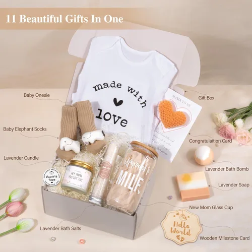 Vista 2 de Regalos para nuevas madres para mujeres, regalos de embarazo para nuevos padres que esperan mamá, regalos de baby shower para mamá, regalo ideal