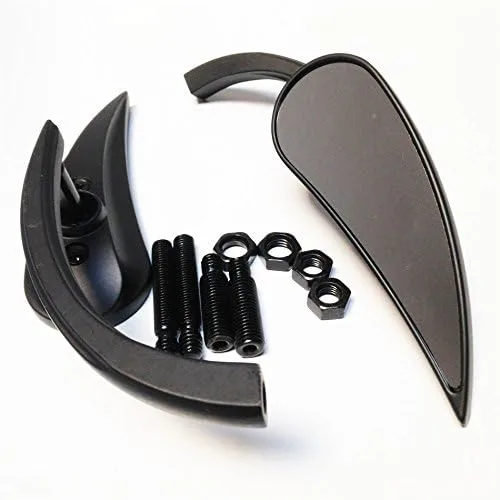 Vista 7 de Mini espejo retrovisor estilo garra para Harley Street Sports Cruiser Chrome nuevo