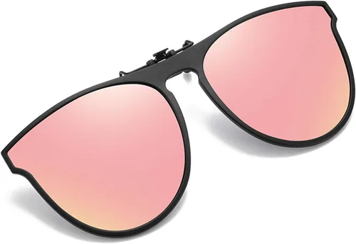 Vista 8 de El clip polarizado del marco TR90 de las gafas de sol TR90 tirón para arriba los vidrios de conducción
