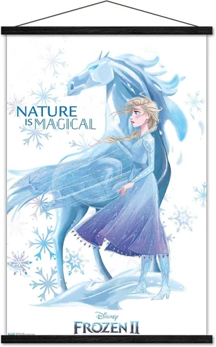 Vista 6 de Trends International Disney Frozen 2 - Póster de pared Nokk, 22.375 x 34 pulgadas, paquete de póster y clip