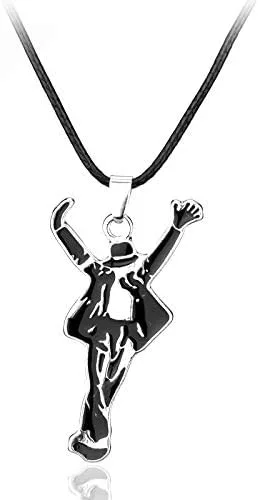 Vista 4 de Sumkyle MJ Pulsera con collar clásico para la colección conmemorativa de los fans de MJ