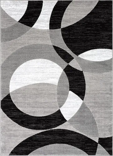Vista 13 de Well Woven Dulcet Bingo - Alfombra geométrica moderna roja de 5'3" x 7'3" Rojo