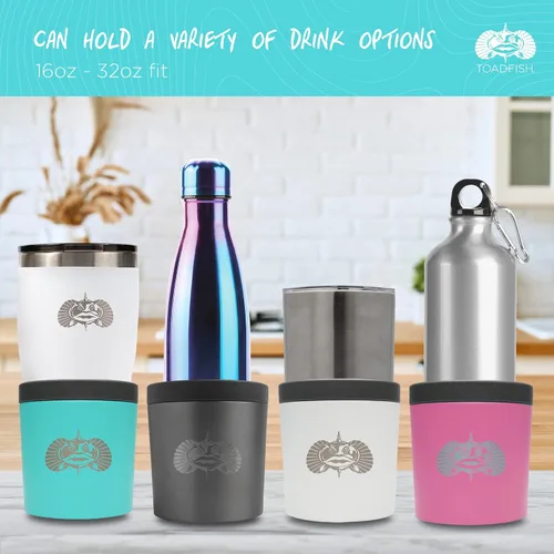 Vista 9 de Toadfish Anchor - Portavasos universal sin vuelcos, grafito