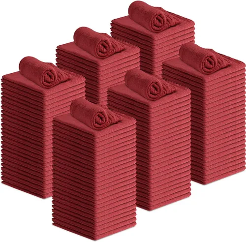 Vista 15 de Avalon Towels Toallas de Algodón para Tienda – (Paquete de 50) Tamaño 30x36 Centímetros Trapos de Limpieza – Toallas de Tienda Absorbentes y Toallas