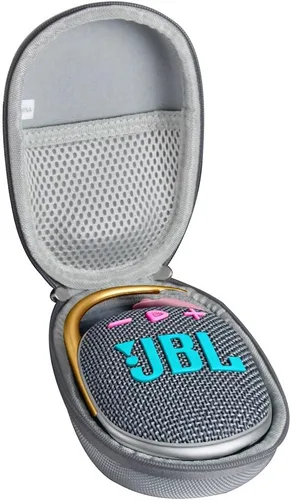 Vista 24 de Hermitshell Funda de viaje para altavoz Bluetooth inalámbrico JBL Clip 3 portátil impermeable (Negro)