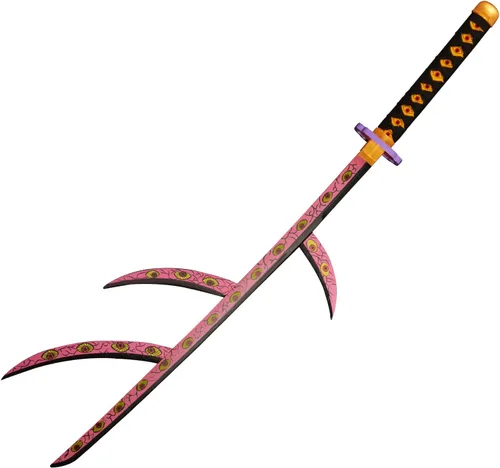 Vista 19 de SV Anime Demon Slayer Sword Katana 41 Inch Decorative Collectible Gift Cosplay Sword，Various Styles Available
