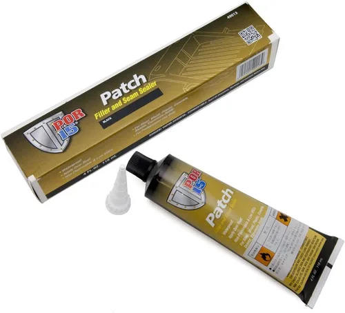 Vista 3 de POR-15 Parche - Negro 4 oz - Masilla y Sellador de Juntas Masilla Adhesiva Definitiva Repara Agujeros, Grietas en Acero, Madera y Algunos
